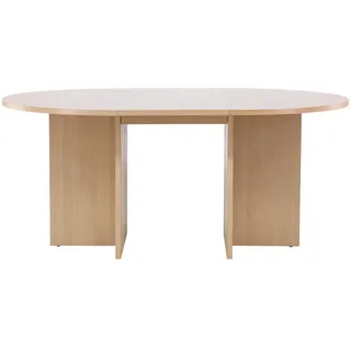 venture home Strada 120 x 74 cm oval braun