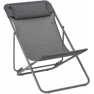 Lafuma Maxi Transat Liegestuhl 62 x 82 x 77 cm grau