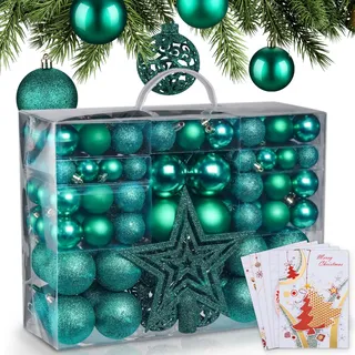 Weihnachtskugeln Grün