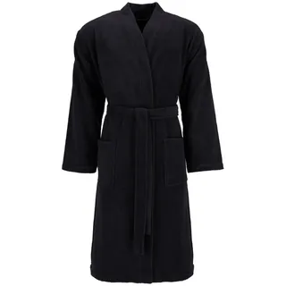 Vossen Herren-Bademantel Cosmo schwarz 68/70