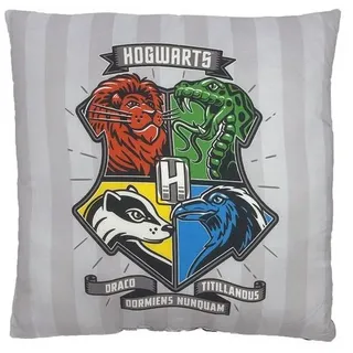 Harry Potter Dekokissen Hogwarts Kinder Kuschel Kissen bunt