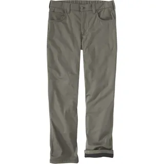 CARHARTT Relaxed Straight Lined Hosen Oliv W40 L32