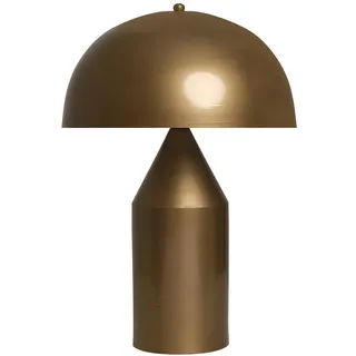 Bamyum Lipeo Tischlampe Grün 30cm, Pilz Lampe, Metall Lamp, Antik Kupfer