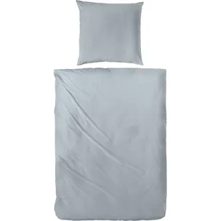 Primera Mini Me Biber Baumwolle Grau 155 x 220 cm + 2 x 80 x 80 cm