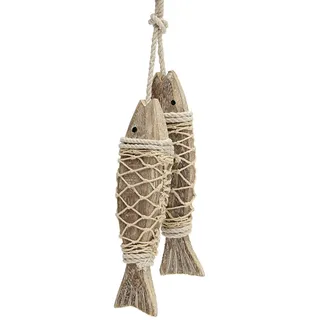 Fische Anhänger Hängedeko 2 Hänger Fisch Mit Schnur Zum Aufhängen Deko Fische Anhänger Hängedeko Maritim Meer Dekoration Zum Basteln, Wanddeko