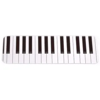 A.Monamour Badematten Badteppiche Badvorleger Schwarz-Weiß Klaviertasten Musik Liebhaber Kunstdruck Mikrofaser Flanell Antibakterielle Gummi Bad Teppiche Matten Für Baby Kinder Bad Sicherheit