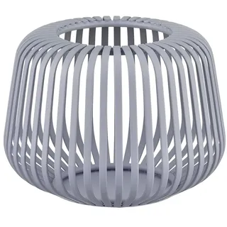 blomus Laterne Lito | Tradewinds | Größe XS | 14L x 14B x 10H cm | Kerzenhalter Blau | Windlicht aus Edelstahl | Laterne Deko | Indoor Windlicht Extra Small