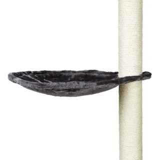 Trixie 43542 Liegemulde für Kratzbaum, Metallrahmen, ø 40 cm, platingrau