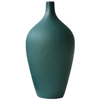 Moiyoudis Keramikvase, skandinavischer Stil, Keramik, kleine Vase, Ornamente, Heimdekoration, bunt, mattiert, Blumenarrangement, Vase (A-Grün)