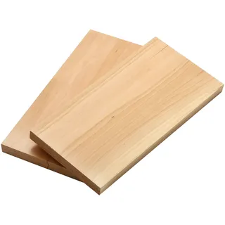 Tarrington House Grillbrett, Zedernholz, 30 x 14 x 1.9 cm, geeignet zum Grillen, 2 Stück