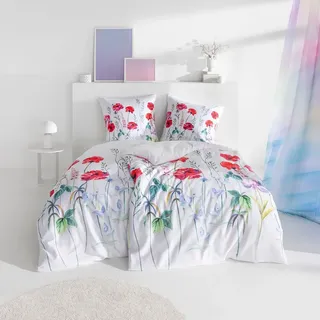 Estella Bettwäsche Christy Mako-Satin - weiß