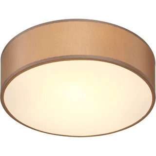 monzana Deckenlampe 1-flammig 30 cm rund taupe