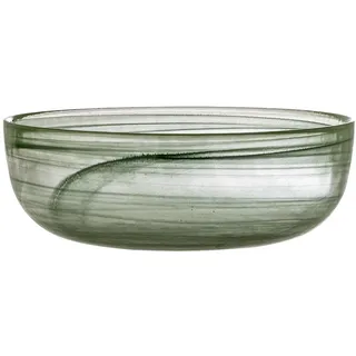 Bloomingville, Dekoschale, - Amelie Bowl - Green - Glass