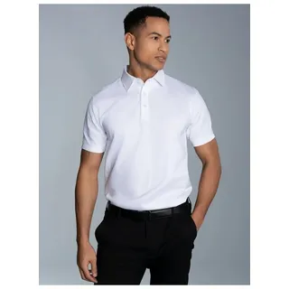 Trigema Poloshirt TRIGEMA Business-Poloshirt (1-tlg) weiß XXL
