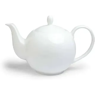 TeaLogic Teekanne Sabine 1,5l weiß - Fine White Bone China - Porzellan
