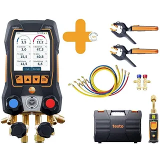 TESTO Smart Vakuum Set 0564 3558 Druck, Temperatur mit Füllschlauchsatz