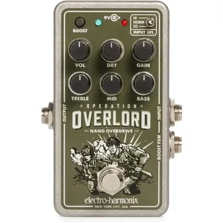 Electro Harmonix Nano Operation Overlord Distortion-Effektgerät für E-Gitarre