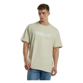 URBAN CLASSICS UC Cursive Bold Logo beige S