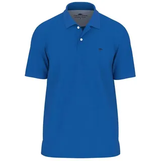 FYNCH-HATTON Poloshirt – Kurzarm Polo unifarben - regular fit - für jeden Anlass blau S