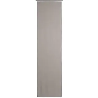 Gözze Schiebevorhang Milano 60 x 245 cm Polyester Grau Taupe