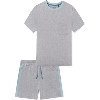 Schiesser, Damen, Pyjama, Casual Nightwear Schlafanzug, Grau, (38)