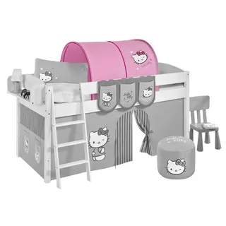 Lilokids Betttunnel Tunnel Hello Kitty Lila - für Hochbett, Spielbett und Etagenbett lila