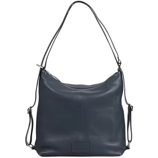 Burkely Skylar Schultertasche Leder Blue