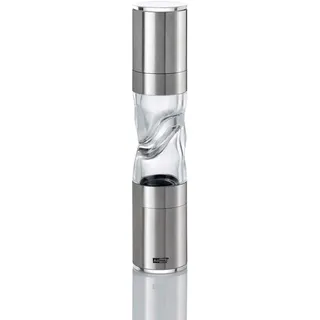 AdHoc Duomill Pure Doppelmühle 22 cm Silber unbefüllt