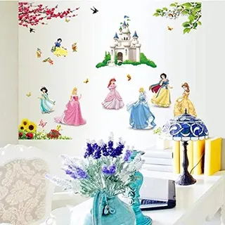 Kibi Wandtattoo Kinderzimmer Wandaufkleber Kinderzimmer Wandsticker Babyzimmer Aufkleber Dekorative kunst 2 Blatt
