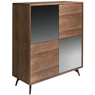AC ANGEL CERDA Angel Cerdá  Sideboard aus Nussbaum und Glas 3059C