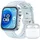 Silber Fluorelastomerarmband Blau + Freebuds SE 2