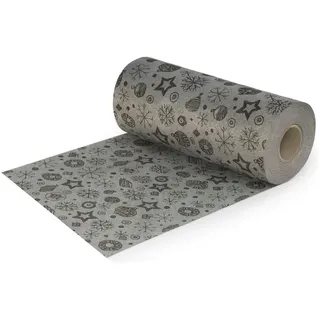 Rutschfeste Weihnachtsmatte PVC-Teppich Länge 20 Meter Breite 53 cm Zuschneidbar, Innen-/Außenbereich für Weihnachten, Fußmatte für Geschäfte