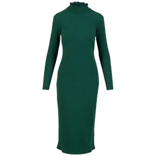 Blutsgeschwister Jerseykleid - Kleid The Bodyconscious – enganliegendes Ripp-Kleid grün S