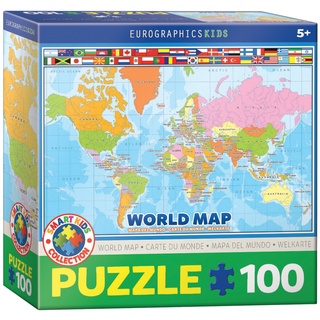 Eurographics - Weltkarte (Puzzle)