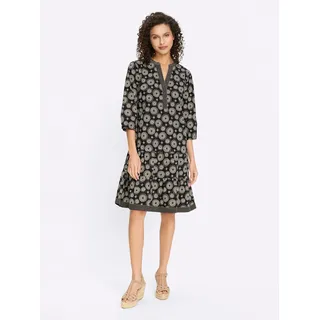 Heine Druckkleid Etuikleid Mehrfarbig 44