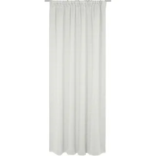 Vorhang WIRTH "Wiessee", weiß, B:150cm H:375cm, Baumwolle, Leinen, Modal, Gardinen, nach Maß