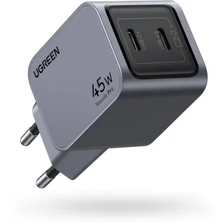 UGREEN Nexode Pro 45W USB-C GaN Fast Charger 2x USB-C