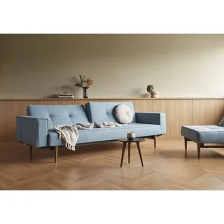 Innovation Living Sofa Polyester 2-Sitzer Blau