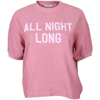 Lee Damen Sweater Shortsleeve All Night Long Faded Rosa XS