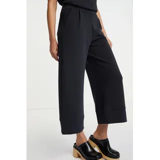 Culotte RICH & ROYAL Gr. L, N-Gr, schwarz (black) Damen Hosen Culottes Hosenröcke