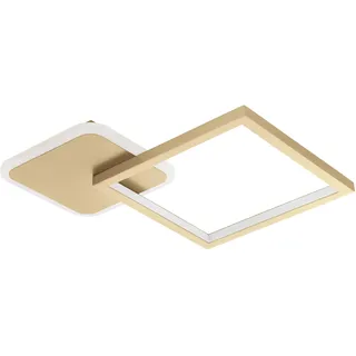 EGLO Gafares 1 Stk. quadratisch gold, weiß