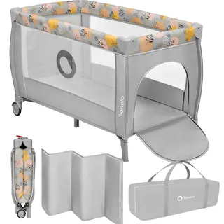 lionelo Stefi Plus 2-in-1 Reisebett und Laufstall