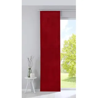 Gardinenbox Milano Schiebegardine Paneelwagen 245 x 60 cm Rot 1 St.