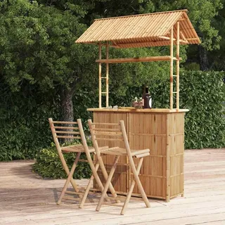 vidaXL Bar-Set 3-tlg. Braun