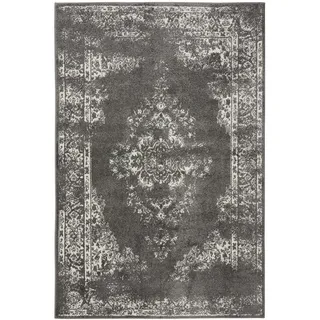 benuta Sia Vintage-Teppich 200 x 300 cm Grau