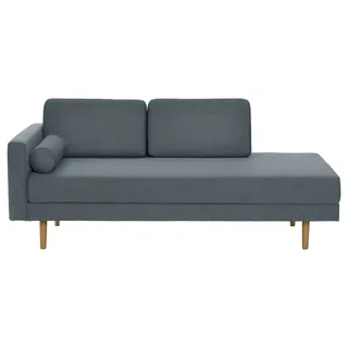 Max Winzer Recamiere Flachgewebe 1-Sitzer Blau