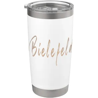 Bielefeld Deutschland Vintage elegantes Design Doppelwandiger Edelstahl-Thermobecher