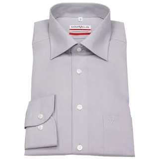 Marvelis Herren Businesshemd Langarm Modern-Fit,Chambray,New Kent - 41