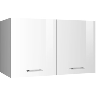 Held Möbel Küchen-Hängeschrank Mailand 100 cm Hochglanz Weiß/Weiß