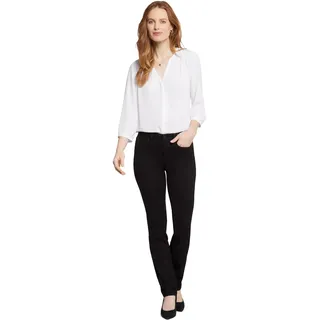 NYDJ Petite Sheri Jeans für Damen | Schlankmachende und schmeichelhafte Passform, Schwarz 2336, 42 Zierlich - 42 Petite